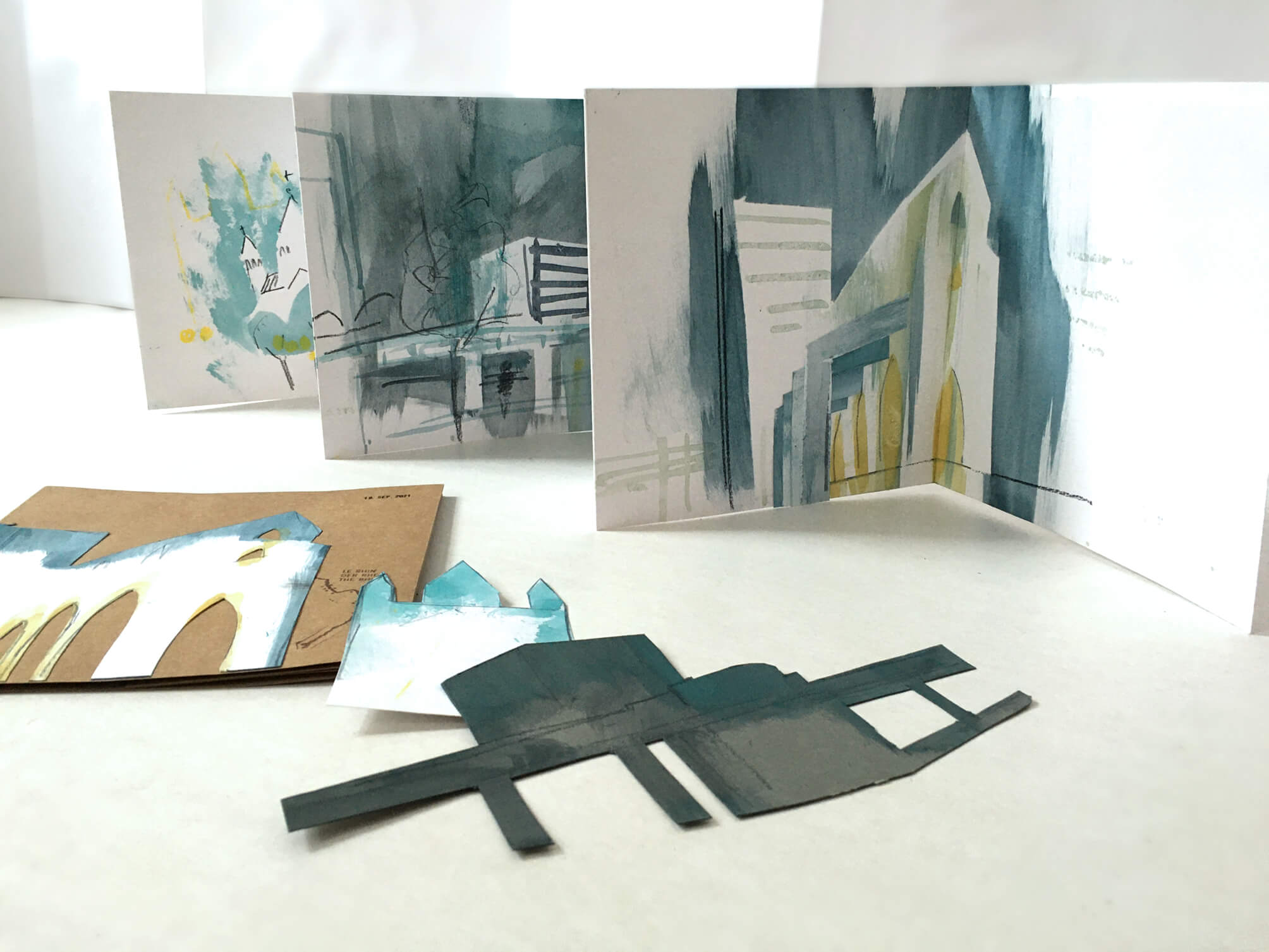 Urban Sketching mit Mixed Media