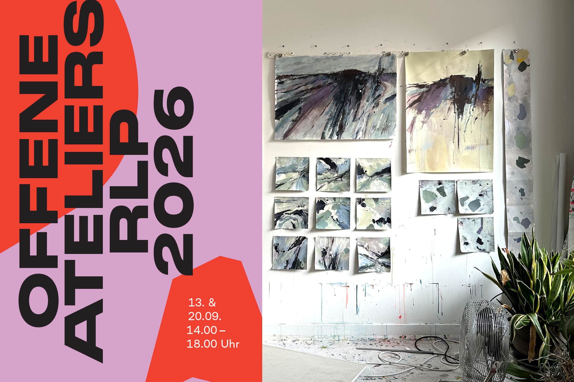 Offene Ateliers Mainz 2026 - 13. und 16. September 26