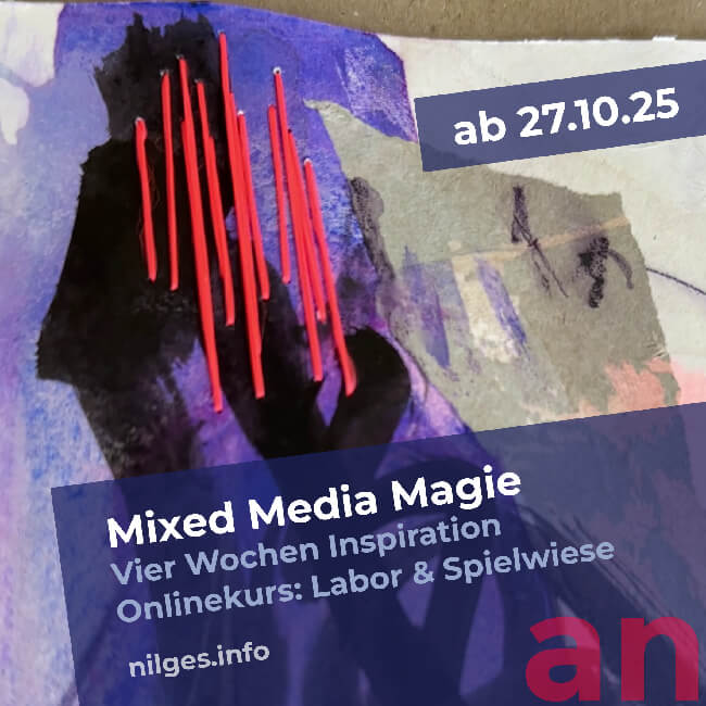 Onlinekurs Mixed Media ab Oktober