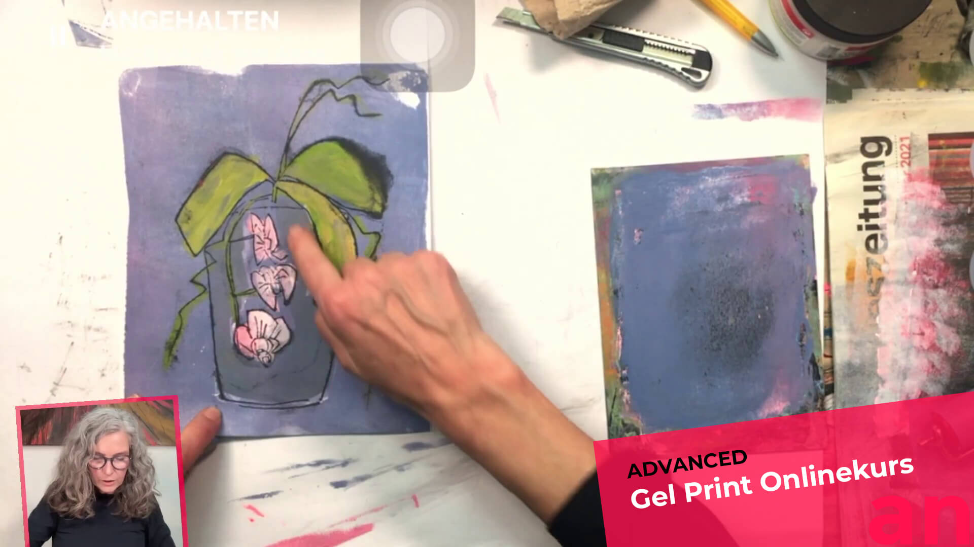 Vorschaubild Gel Print Kurs 1 Vorschaubild Gel Print Kurs